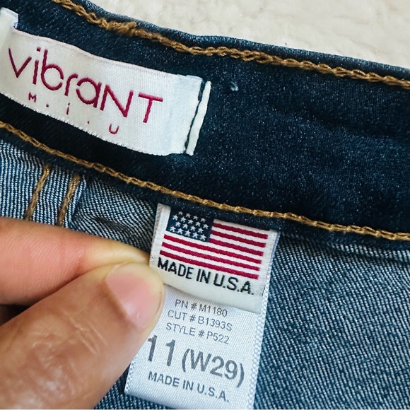 Vibrant M.i.U Tall Bell Flare Jeans - Picture 16 of 16